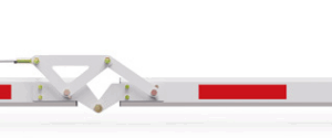 Curved Barrier Arm