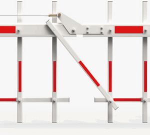 90° Folding Two Fence Barrier Arm
